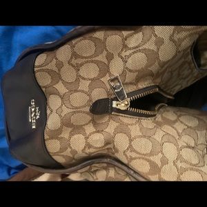 Vintage coach shoulder bag